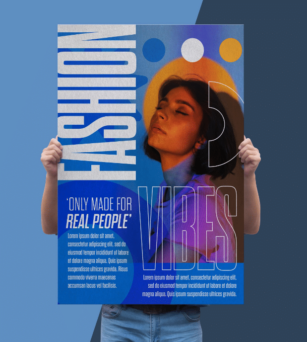 Custom Poster Design Result — Fashion Vibes Template _ Imagination Works Graphics And Printing